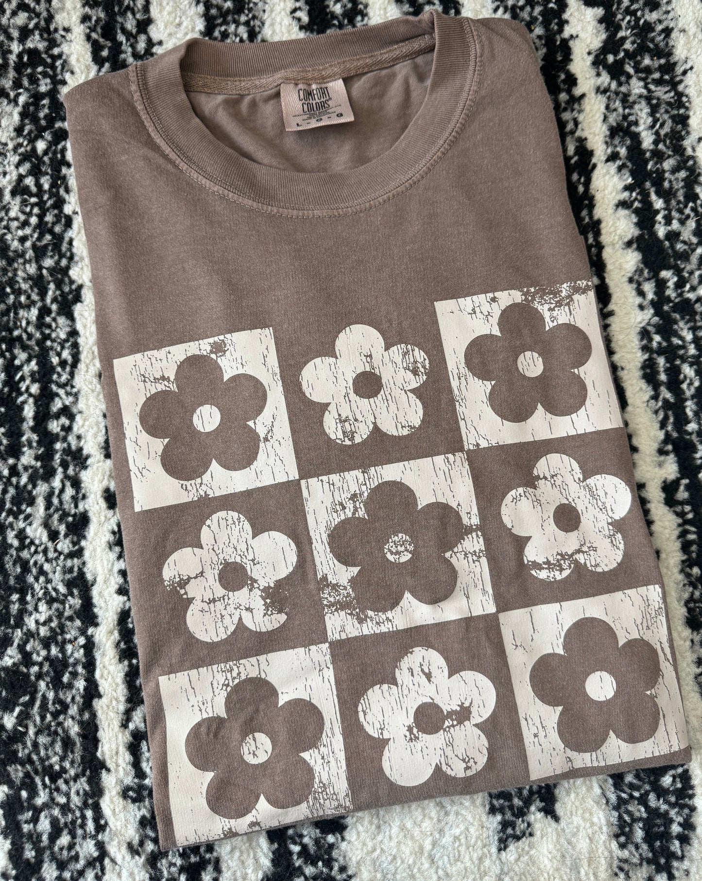 Checkered Daisy Shirt