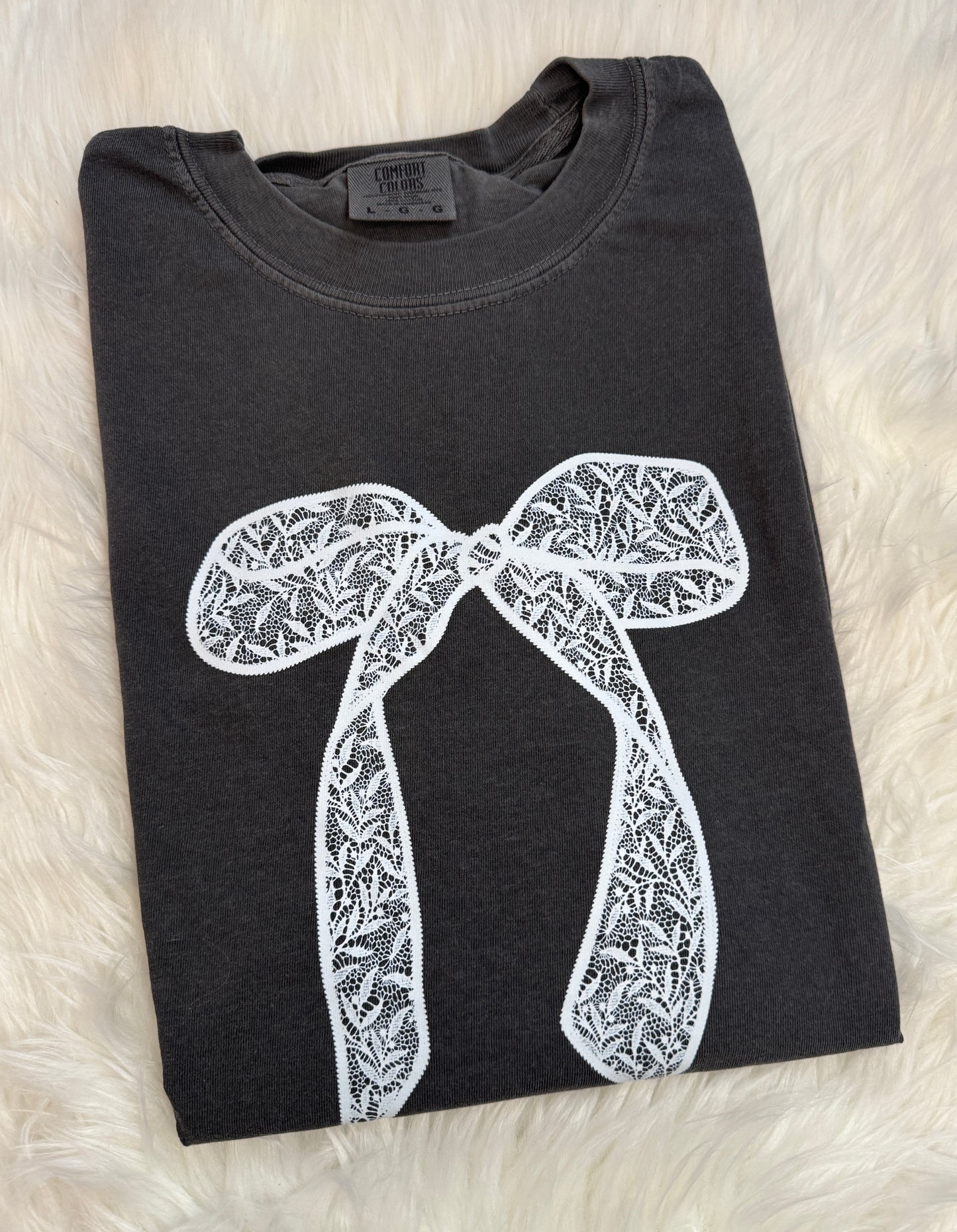 Lace Bow Shirt
