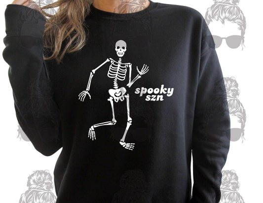 Spooky Szn Skeleton Sweatshirt